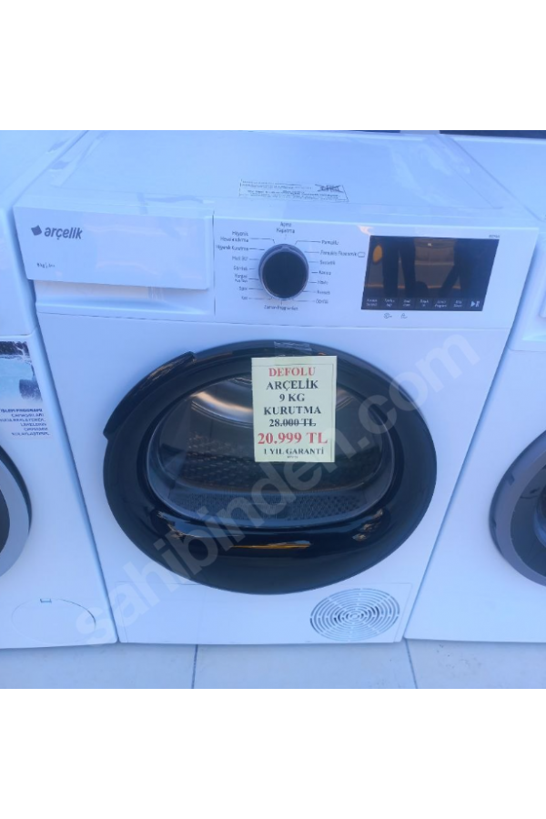 {DEFOLU] ARÇELİK 9 kilo kurutma makinesi