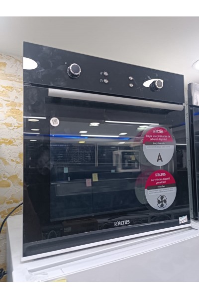 [SIFIR] ALTUS ALA 137 B Siyah Ankastre Fırın