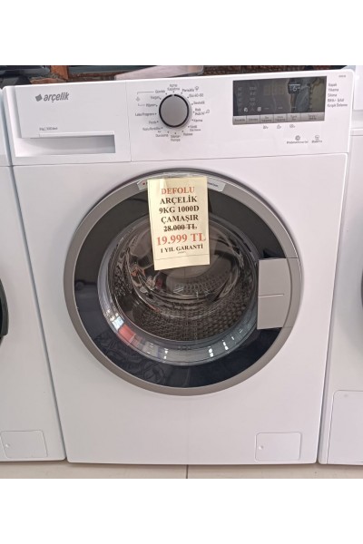 [DEFOLU] ARÇELİK 9100 M 1000 Devir 9 kg Çamaşır Makinesi