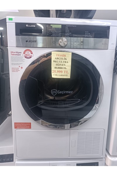 [TEŞHİR] ARÇELİK 3890 UV Ultra Hijyen 9 kg Çamaşır Kurutma Makinesi