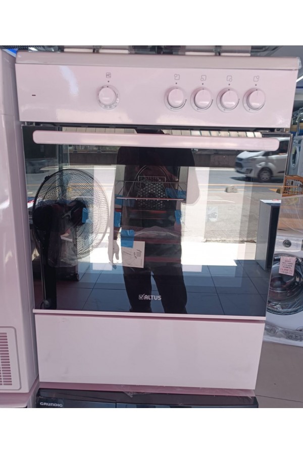 [SIFIR] ALTUS AL 555 GD 65 lt Beyaz Ocaklı Fırın