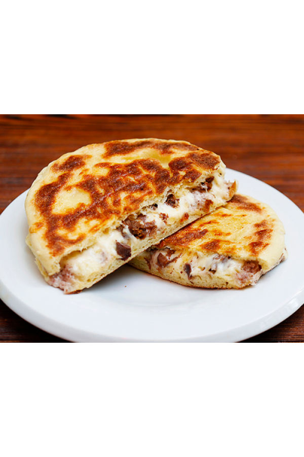 Bazlama Kavurma Kaşar Tost
