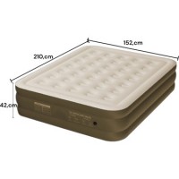 campout Şişme yatak çift kişilik ev piknik seyahat kamp yerden yüksek şişme yatak