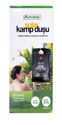 Orcamp Solar Kamp Duşu 20 Lt