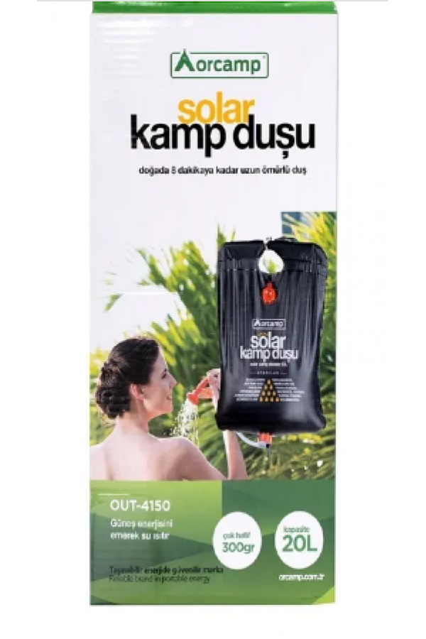 Orcamp Solar Kamp Duşu 20 Lt