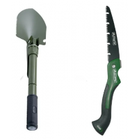 Orcamp Kamp Küreği ve Kamp Testeresi Kürek Testere ikili Set Takım Katlanabilir