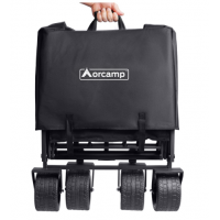 Orcamp Kamp & Plaj Arabası (FREN SİSTEMLİ RULMANLI KALIN TEKER, KATLANIR)