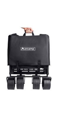 Orcamp Kamp & Plaj Arabası (FREN SİSTEMLİ RULMANLI KALIN TEKER, KATLANIR)