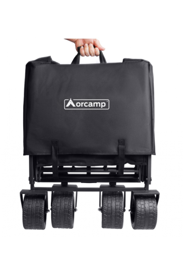 Orcamp Kamp & Plaj Arabası (FREN SİSTEMLİ RULMANLI KALIN TEKER, KATLANIR)