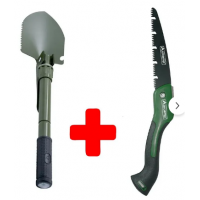 Orcamp Kamp Küreği ve Kamp Testeresi Kürek Testere ikili Set Takım Katlanabilir