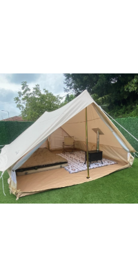 Nurgaz CAMPOUT PLUTON 3,20X3 MT KANVAS ÇADIR