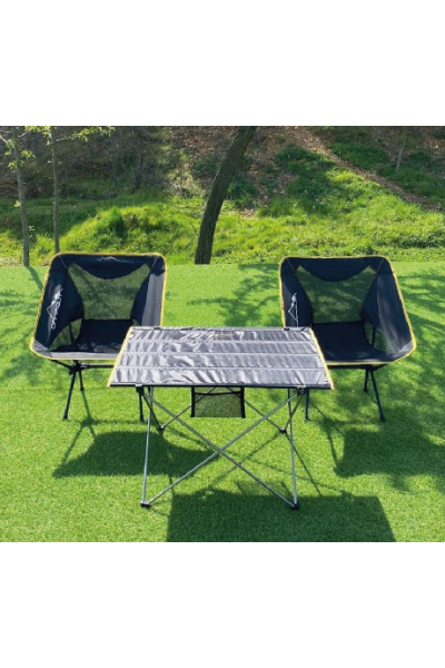 ULTRALIGHT MASA + 2 PRATİK SANDALYE SET