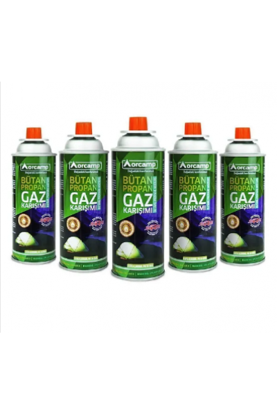 Orcamp gram Gaz Kartuşu 5'li Ocak Tüpü