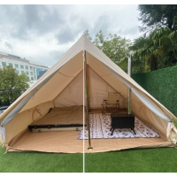 Nurgaz CAMPOUT PLUTON 3,20X3 MT KANVAS ÇADIR