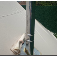 Nurgaz CAMPOUT PLUTON 3,20X3 MT KANVAS ÇADIR