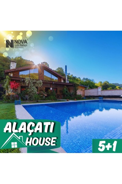 5+1 ALAÇATI VİLLA