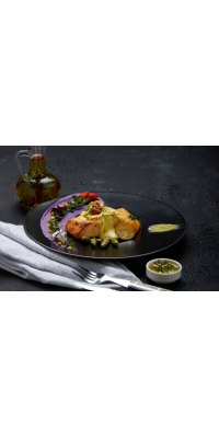 MOR PATATES PÜRELİ SOMON