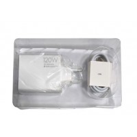 YK Desing 120w süper fast şarj adaptörü kısa devre ve yüksek voltaj korumalı adaptör